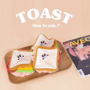 INS wind pet vocal toy cat, dog dog salad bunburger sandwiches sandwiches, plush sound paper hidden toys
