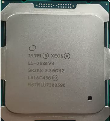 Intel Xeon E5-2686 V4 CPU 正式版主频2.3 18核心36线程睿频3.0-Taobao
