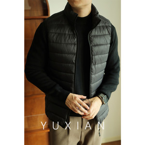 
CHANGKE/KECHANGKE/KE autumn and winter down cotton vest warm outdoor bottoming liner jacket for men