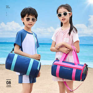 The new swimming bag is dry and wet separation of female waterproof sports bags beach bag men and girls hot spring swimsuit storage bag