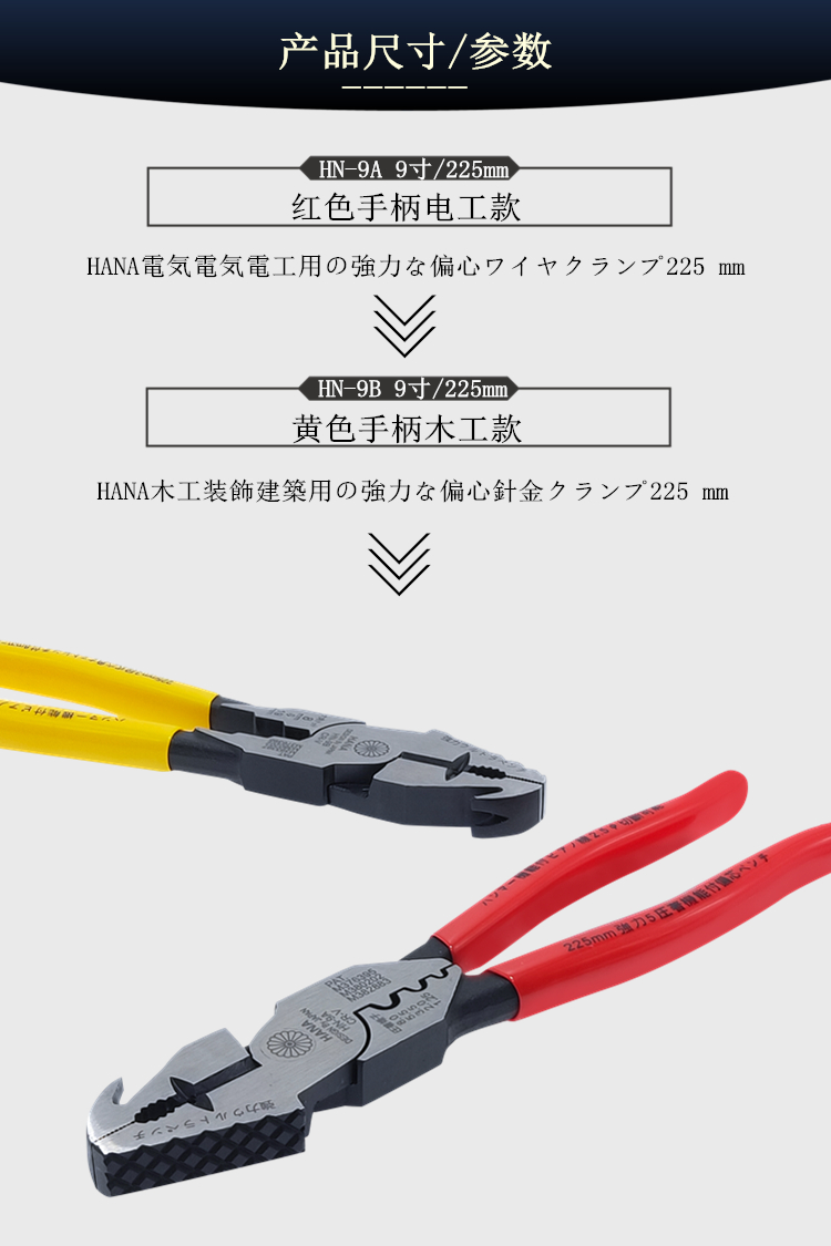 Hana 6-in-1 Multifunctional Wire Cutters - 9 Inch