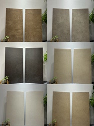 Guangdong Coffee-Colored Cement Stone Tiles 600X1200 Living Room Courtyard Moonstone Non-Slip Floor Tiles Bathroom Wall Tiles