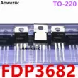 FDP3682 TO-220 Triode bóng bán dẫn hiệu ứng trường (MOSFET) kênh N 100V 32A hoàn toàn mới MOSFET