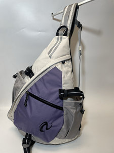 
Export Korean trendy brand fashion men's and women's bags casual shoulder crossbody backpack contrast color street style triangle backpack