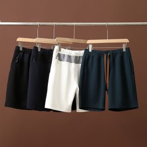 
Light luxury 360g heavyweight 2025 summer new men's outdoor air layer breathable straight sports shorts 9013