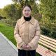 Middle-aged and elderly mothers winter down jackets 2025 new winter mother-in-law clothes short lapel warm tops