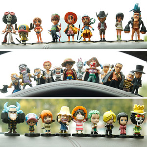 One Piece hand -made model Luffy Sauron Esjoba dolls anime car ornament doll gift car car
