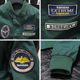 Men's Spring and Autumn 2023 new trend embroidered green pilot jacket baseball uniform casual versatile top trendy