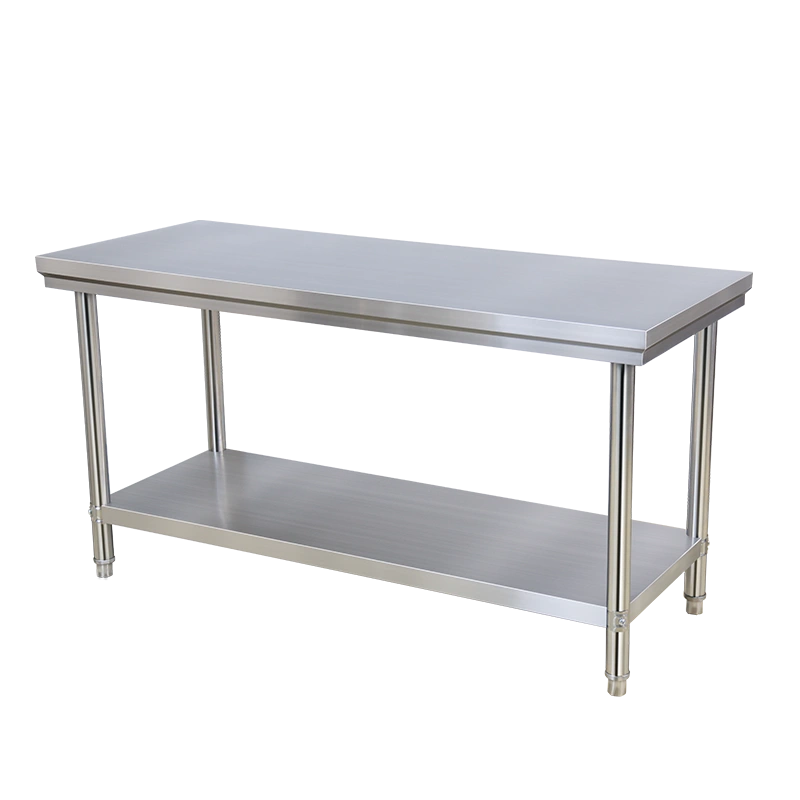 304不锈钢工作台厨房专用操作打荷台面厨柜案板切菜桌子商用烘焙-Taobao