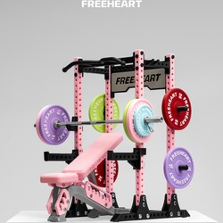 ·Freeheart· Original Squat Rack Barbell Ornament Creative Desk Decoration Fitness Figurine Trendy Toy Birthday Gift