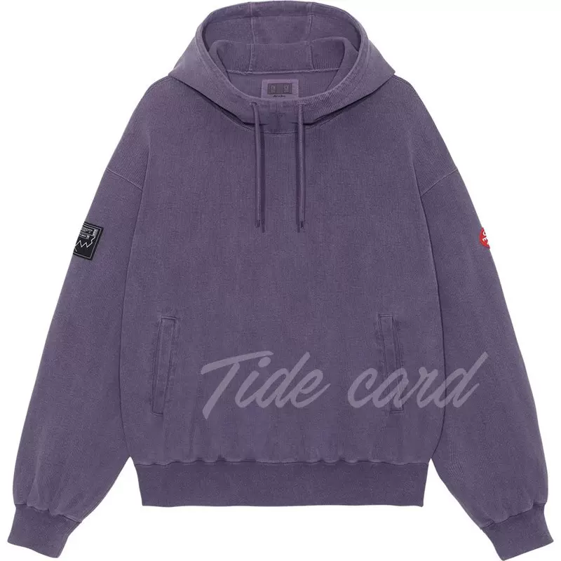 Cavempt C.E OVERDYE PQ LIGHT HOODY CE 水洗蜡染双袖标卫衣帽衫-Taobao