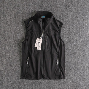 Foreign trade tails Men's summer fast dry sunscreen vest outdoor leisure sports run vest single -layer breathable dry