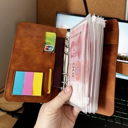 Money Binder 2025 New Model Cash Money Book Internet-Famous Money Bag Large Capacity Foreign Currency for Adults and Children