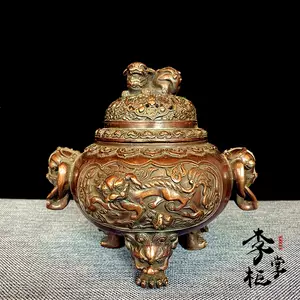 纯铜狮子香炉- Top 500件纯铜狮子香炉- 2024年3月更新- Taobao