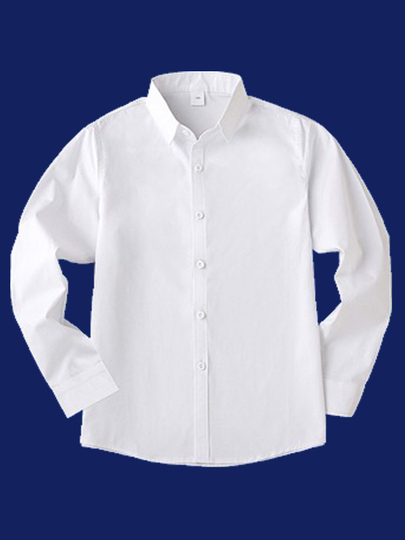 Camisa Escolar Camisa Manga Larga Para NiÃ±as Manga Larga Blusas