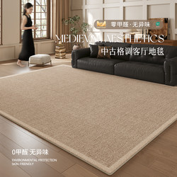 Carpet for Living Room 2025 New Model Bedroom Light Luxury High-End Sofa Mid-Century Style Washable Wipeable Room Waterproof Stain-Resistant Mat