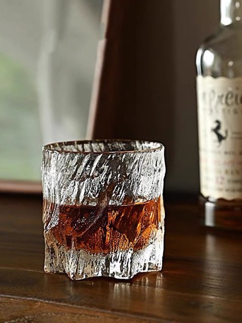 Callures Glacier Cup Glass Cup Liquor Cup Beverage Cup Liquor Whiskey ...