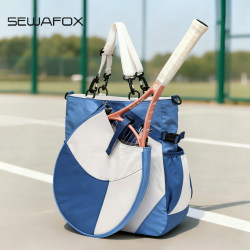 Original niche design sports style tennis racket bag