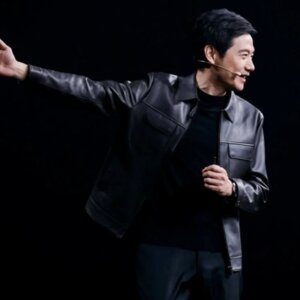 
Lei Jun's same style Haining genuine leather jacket men's sheepskin jacket jacket business casual lapel leather jacket