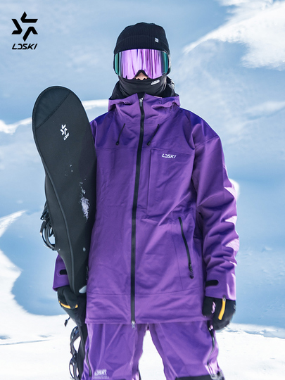Nobaday 3L防水スノーボードウェア 紫色(新品未使用) Nobaday 3L防水スノーボードウェア 紫色(新品未使用)