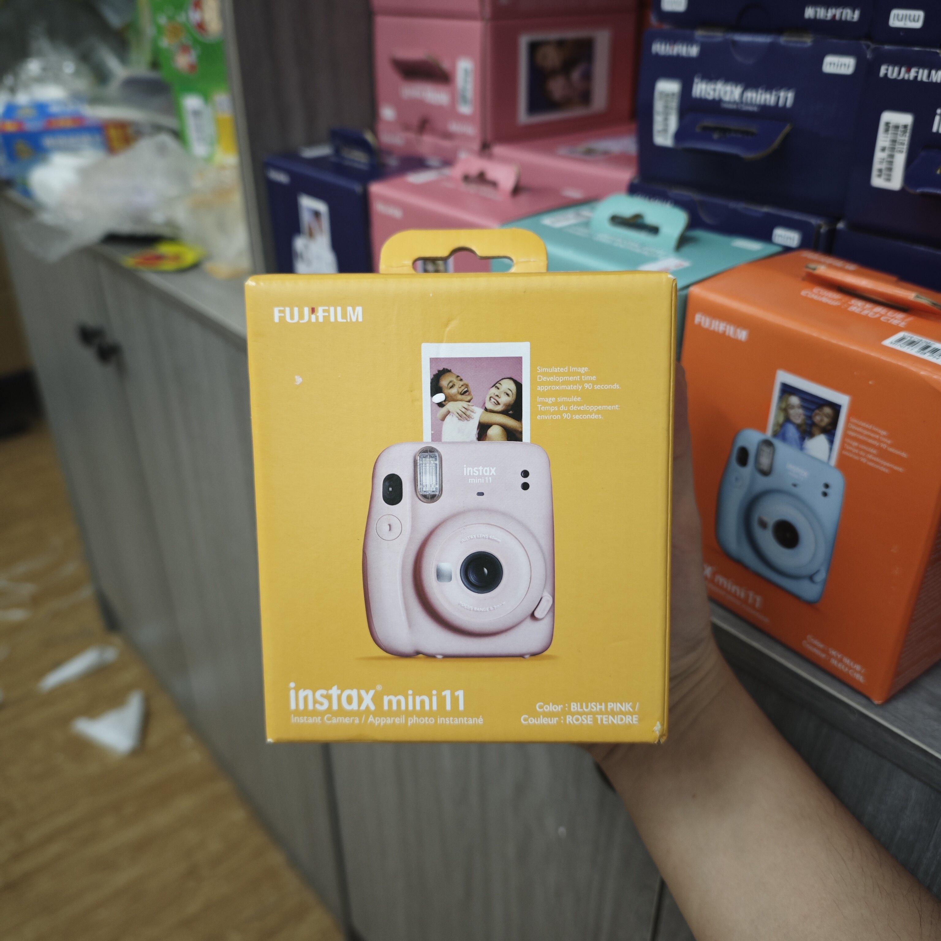 신품 FUJI INSTAX MINI11 즉석 카메라 즉석 이미징 필름 인화지 생일 선물-