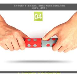 Stainless steel spliced ​​hula hoops can increase foam fitness equipment massage fingerprints hula hoops