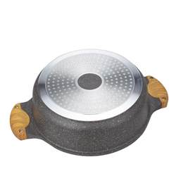 Hot selling medical stone pot set soup pot flat bottom non-stick pot gift ready-made kitchen cookware cooking set