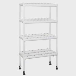 Manufacturer's balcony soilless cultivation equipment, hydroponic vegetable pipe-type planting rack machine, hydroponic multi-layer vegetable planting, home style