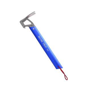 
Survival fun outdoor mountaineering hammer aluminum alloy camping tent canopy ground hammer multifunctional mountain safety stainless steel camp