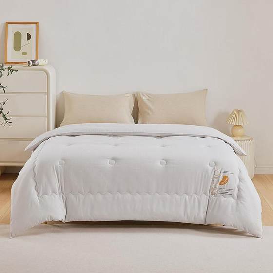 
Maternal and infant grade soybean fiber quilt, spring and autumn quilt, warm winter quilt, thickened winter quilt, universal soybean quilt core wholesale