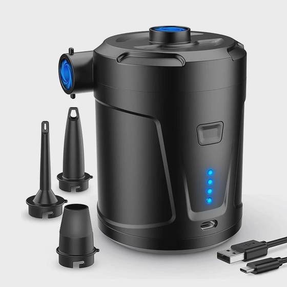 
Swimming ring portable inflatable boat outdoor electric air bed air pump