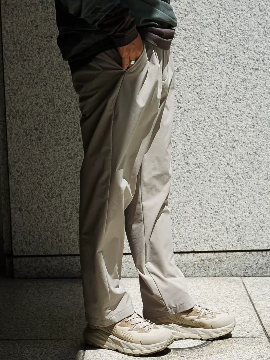 GOLDWIN One Tuck Tapered Light Pants 23SS SOLOTEX轻量九分裤-Taobao