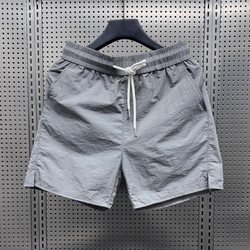 Trendy brand quick-drying ice silk casual sports beach shorts