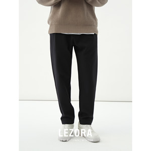 
LEZORA Sub-zero cold resistance! Imported 3D printed clip-on down fabric Elastic waist micro-conical casual pants for men