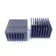 Nhôm tản nhiệt 37*37*24MM làm mát chip tản nhiệt điện tử Bo mạch chủ PCB dẫn nhiệt khối nhôm tản nhiệt cpu Linh kiện tản nhiệt