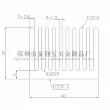 fan tản nhiệt laptop Nhôm tản nhiệt hồ sơ 40*40*30MM PCB bo mạch chủ điện tử dẫn nhiệt khối khuếch đại công suất tản nhiệt pc tản nhiệt nước giá rẻ Linh kiện tản nhiệt