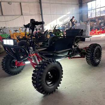 Electric adult ATV can be used to take adults off-road