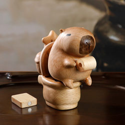 Birthday Gift for a Female Friend to Give to a Male Friend, Creative and Fun, Stress-Relieving, Healing, Graduation Commemorative Capybara Figurine