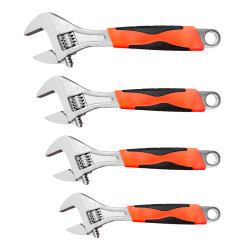 Multiple Types of Adjustable Wrenches Available, Large Opening, Multiple Sizes, Flexible Wrenches, Daily Household and Car Repair Tools