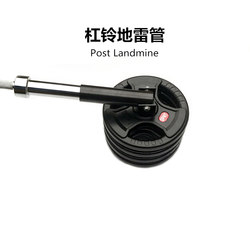 Barbell Barrel Rack Multifunctional T-Shaped Rowing Handle Portable Core Training Handle Barbell Bar Rack Landmine Rack