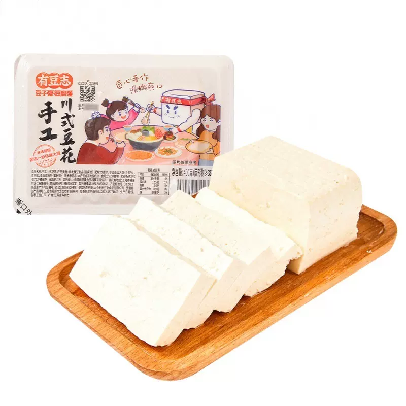 火锅豆腐】有豆志手工川式豆花400g/份-Taobao Vietnam