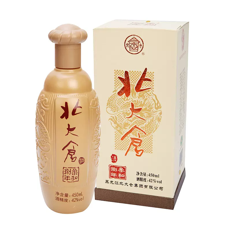 42度北大倉柔和八年白酒450ml/瓶-Taobao