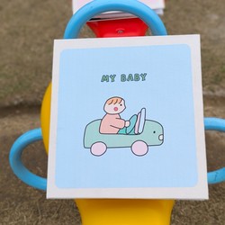 Baby Photo Album, Family Life Photo Album, DIY Self-Adhesive Laminated Kidsren's Growth Commemorative Album, Holiday Gift