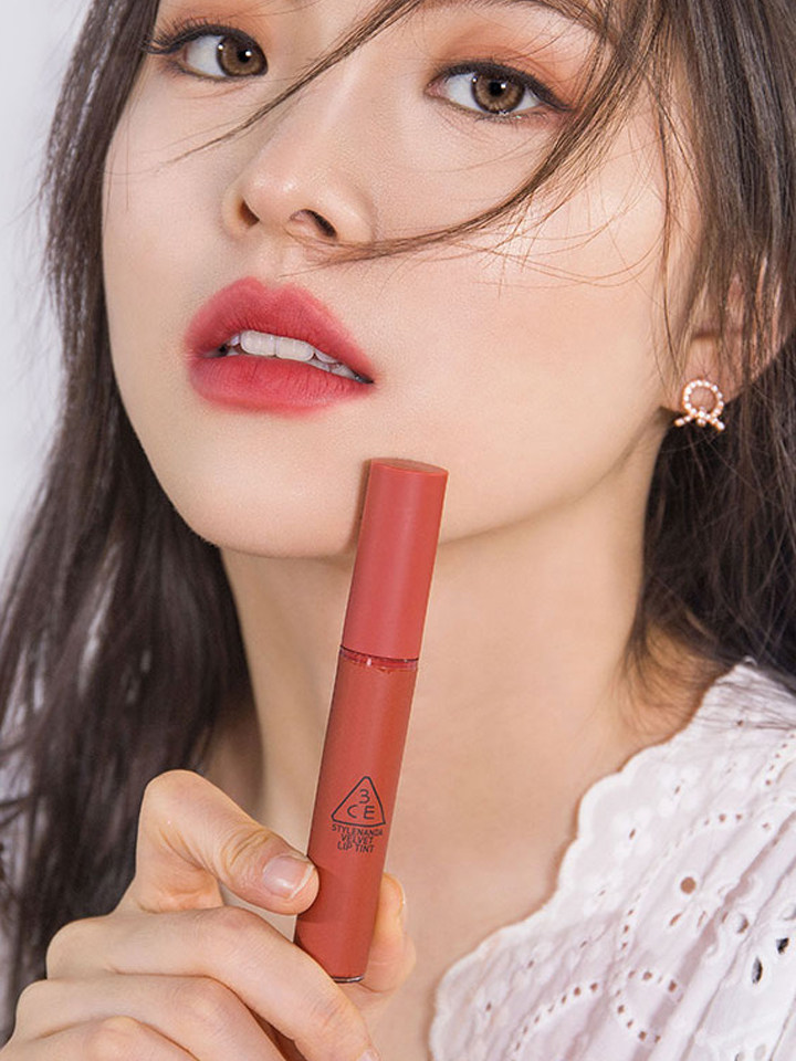 3ce丝绒雾面唇釉-lan猫喵