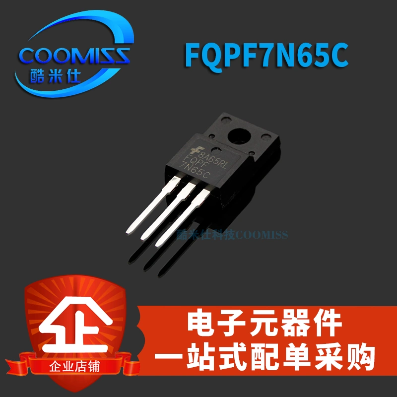 FQPF7N65C SMD TO-220 MOS Ống Hiệu Ứng Trường MOSFET Transistor 7N65C