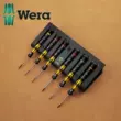 Bộ tuốc nơ vít chính xác chống tĩnh điện Wera Wera 1550/6 ESD 6 món 05030180001 của Đức 