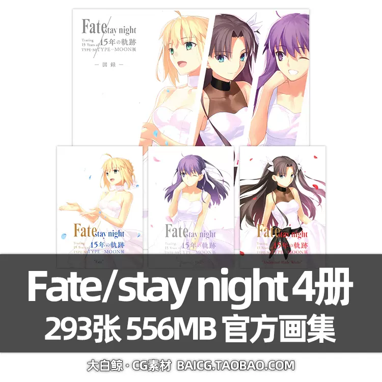定番，2025 TYPE-MOON展 Fate/stay night 15年の軌跡 図録