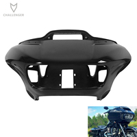 Harley Double Lamp Gliding Road Hood Fairing Instrument Cover - Front Horn Sound Decoration