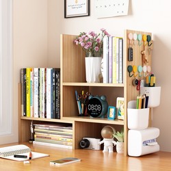 Desktop Bookshelf Desk Storage Rack Office Desk Multi-Layer Storage Cabinet Home Simple Small Bookcase