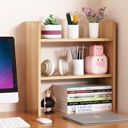 Desktop Bookshelf, Desktop Storage Rack, Office Desk Organizer, Dormitory Desk, Study Desk, Multi-Layer Small Shelf, Tiered Shelf